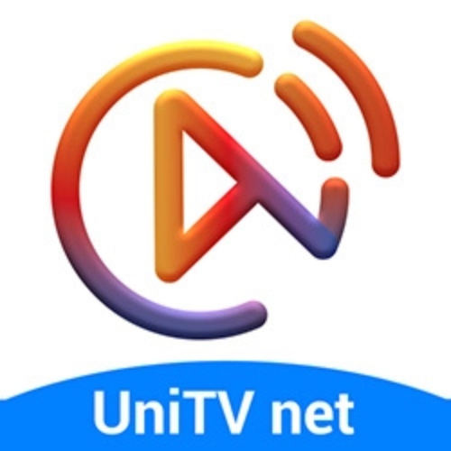 Colorful logo for UniTV net